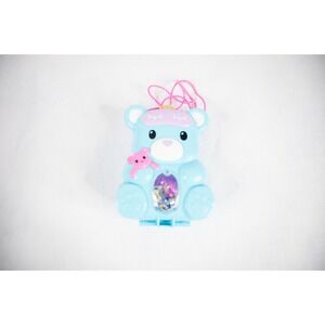 Polly Pocket Sleepover Teddy Bear Purse Kids OS Blue Good Play Set Compact